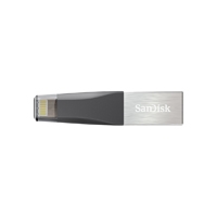 Memoria USB SanDisk IXpand Mini, 32GB, USB 3.0/Lightning, Lectura 90MB/s, Gris/Plata, Memoria para Iphone
SKU: SDIX40N-032G-GN6NN