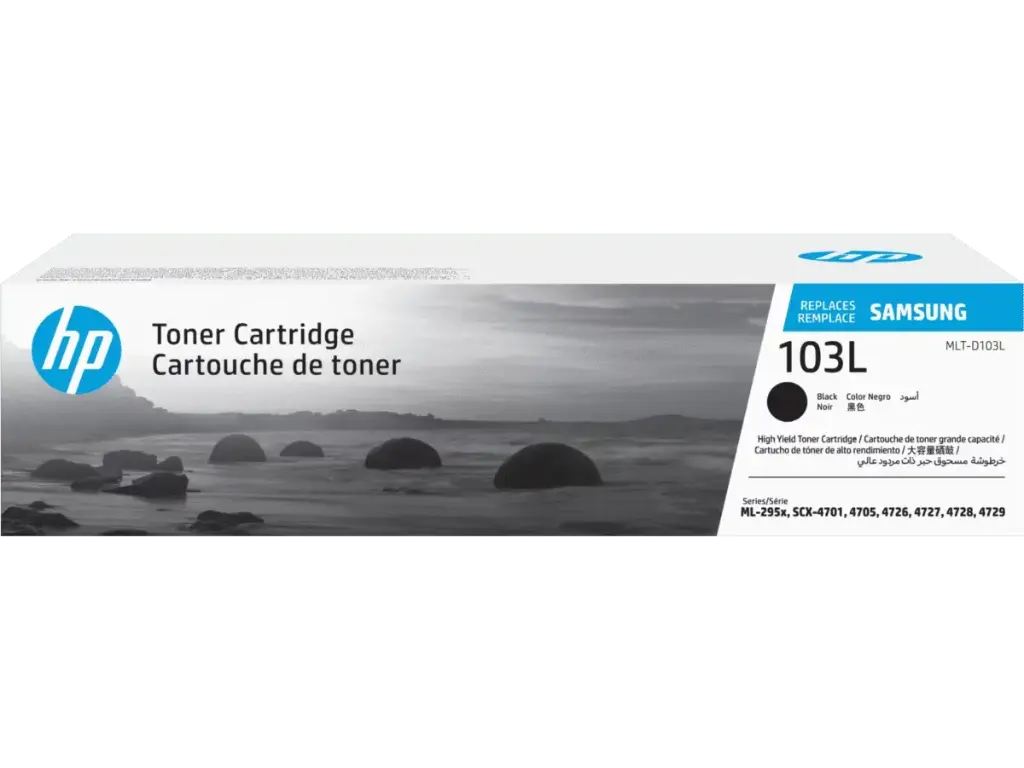 MLT-D103L Original Toner Samsung ML-2950, 2950ND, 2951D, 2955ND/DW/FW SCX-4726FN, 4727FD, 4728FD, 4728FW SCX4729FD/FW/FWX 2,500 páginas SKU: MLT-D103L/SU721A