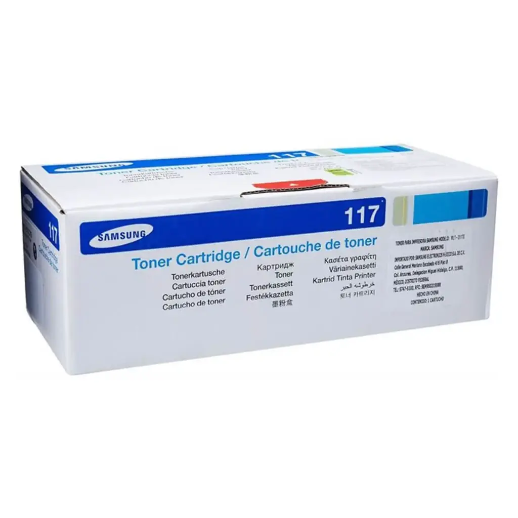 [MLT-D117S] MLT-D117S Original Tóner Samsung SCX-4650F, 4650N, 4652F, 4655F 2,500 Páginas SKU: MLT-D117S