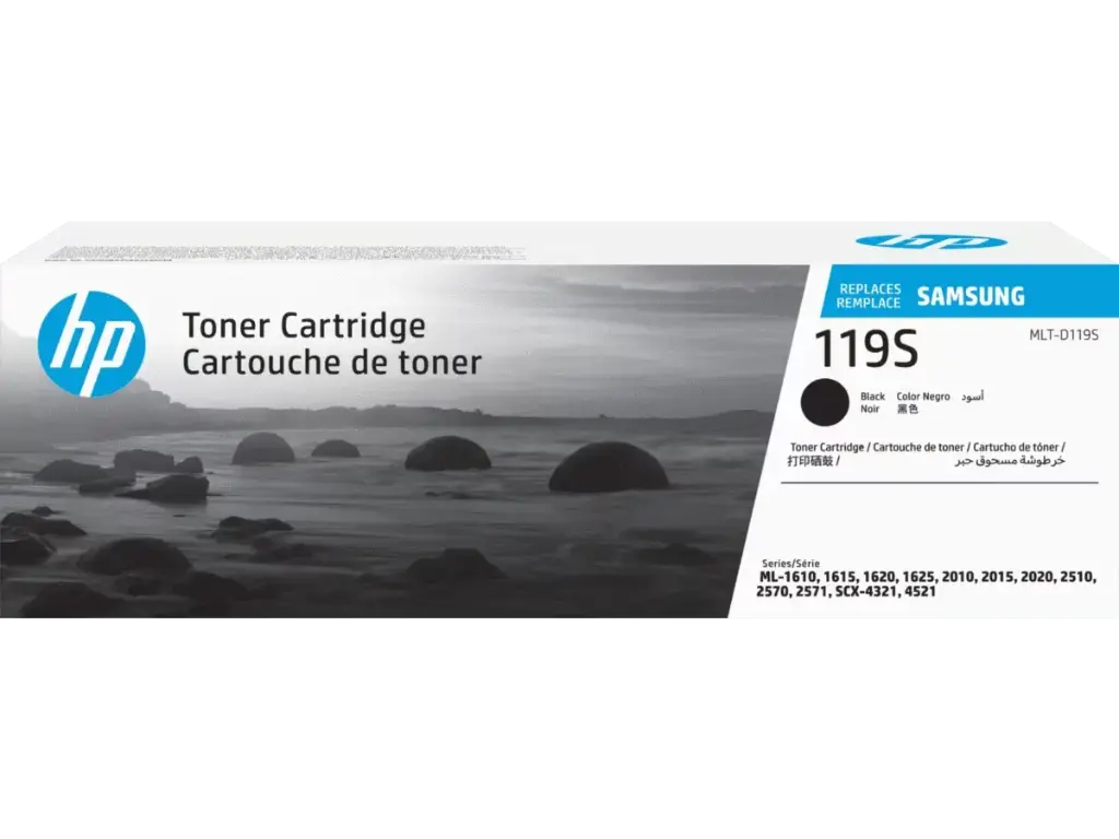 MLT-D119S Original Toner Samsung ML-1610, 1615, 1620, 1625, ML-2010, 2015, ML-2510, 2570, 2571, SCX-4321, SCX-4521 3,000 Páginas SKU: MLT-D119S/SU865A