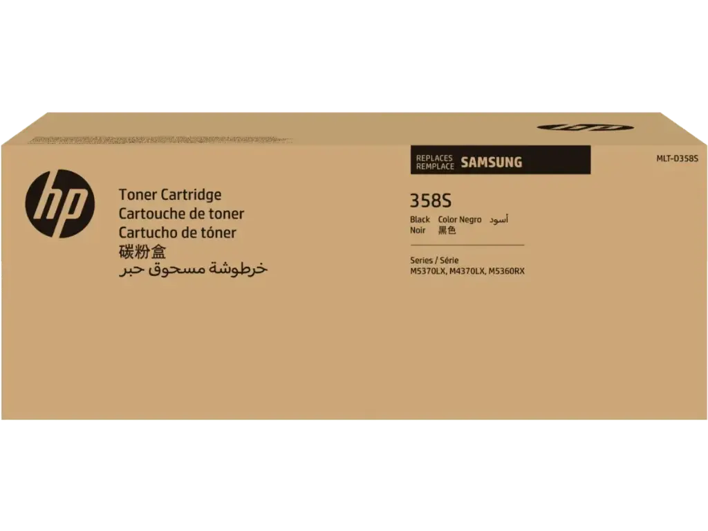 MLT-D358S Original Toner Samsung M5370LX, M4370LX 30,000 Páginas SKU: MLT-D358S/SV113A