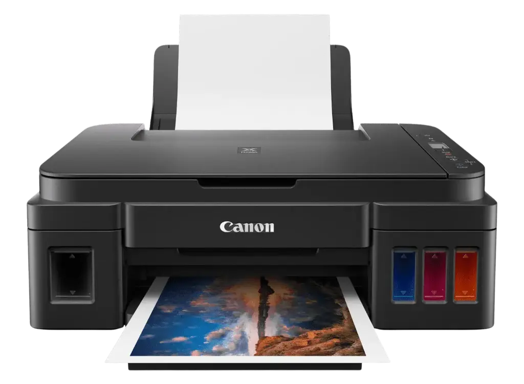 Multifuncional Canon PIXMA G2110 Color, Sistema de Tinta Continua Impresora Copiadora Escáner Conexión Usb SKU: 2313C004AB