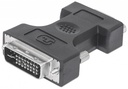 Manhattan Adaptador DVI-A&D- HD15H DVI-I Macho Enlace Dual a VGA Hembra AD-122 SKU: 328883