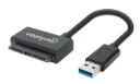 Manhattan Adaptador SuperSpeed USB 3.0 Macho - SATA 2.5'' Macho, 40cm SKU: 130424