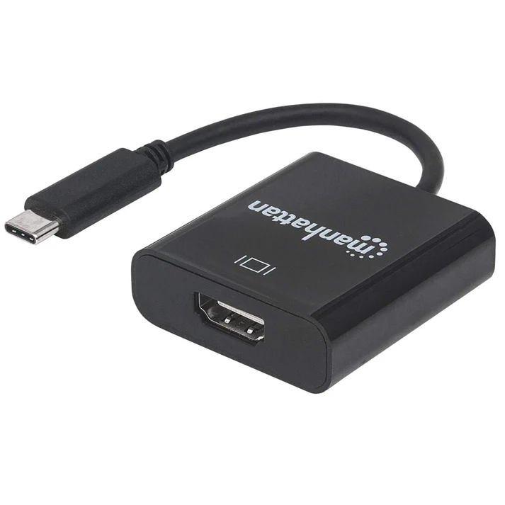 Manhattan Adaptador USB-C 3.1 Macho - HDMI Hembra, Negro AC-5497 SKU: 151788