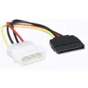 Manhattan Cable 4-pin Molex Macho - 15-pin SATA Macho, 16cm, CABITL100 SKU: 342766