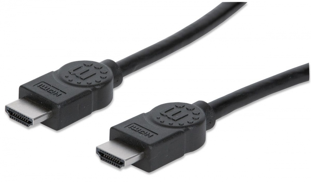[308434] Manhattan Cable HDMI de Alta Velocidad Blindado, HDMI Macho - HDMI Macho, 4K, 30Hz, 3D, 15 Metros, Negro, CABITL415 SKU: 308434