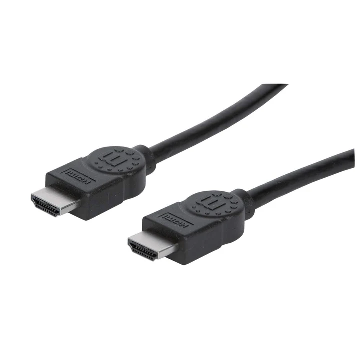 Manhattan Cable HDMI de Alta Velocidad con Canal Ethernet, HDMI Macho - HDMI Macho, 4K, 30Hz, 3 Metros, Negro CB-489 SKU: 323222