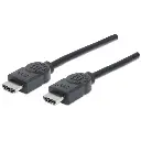 Manhattan Cable HDMI de Alta Velocidad con Canal Ethernet, HDMI Macho - HDMI Macho, 4K, 30Hz, 5 Metros, Negro CB-497 SKU: 323239
