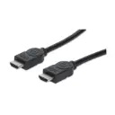 Manhattan Cable HDMI de Alta Velocidad con Canal Ethernet, HDMI Macho - HMDI Macho, 10 Metros, Negro CB-482 SKU: 323246