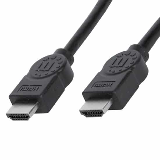 [322539] Manhattan Cable HDMI de Alta Velocidad, HDMI Macho - HDMI Macho, 1080p, 3D, 10 Metros, Negro, CABITL115 SKU: 322539