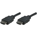 Manhattan Cable HDMI de Alta Velocidad, HDMI Macho - HDMI Macho, 1080p, 3D, 7.5 Metros, Negro CB-234 SKU: 308441