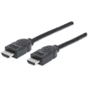 Manhattan Cable HDMI de Alta Velocidad, HDMI Macho - HDMI Macho, 4K, 30Hz, 3D, 1.8 Metros, Negro CB-166 SKU: 306119