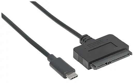 Manhattan Cable SATA Macho - USB 3.1 Macho, 25cm, Negro SKU: 152495