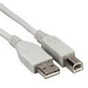 Manhattan Cable USB A Macho - USB B Macho, 3 Metros, Gris CB-199 SKU: 317863