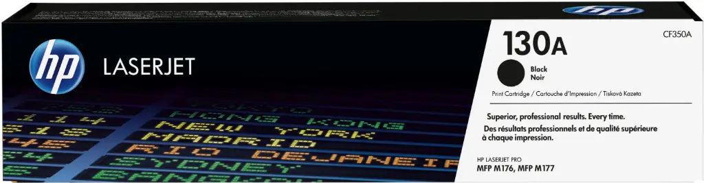 [CF350A] CF350A Negro Original Toner 130A HP LaserJet Pro MFP M176, MFP M177 1,300 Páginas SKU: CF350A