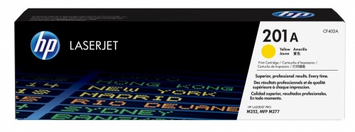 [CF402A] CF402A Amarillo Original Toner 201A HP Color LaserJet Pro MFP M277, M274, M252 1,400 Páginas SKU: CF402A