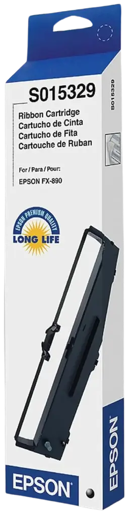 [S015329] Cinta Original para Impresora Epson Matriz de Punto FX-890, FX890 CN-106 (Similar DP-142) CAREPS280 SKU: S015329