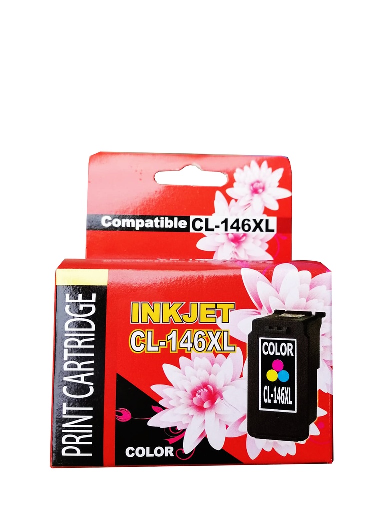 CL-146XL Tricolor Compatible Cartucho de Tinta CL146XL Canon Pixma IP2810, MG2410, MG2510, MG2910, MG3010 13ml 300 Pag. SKU: CL-146XLCOM