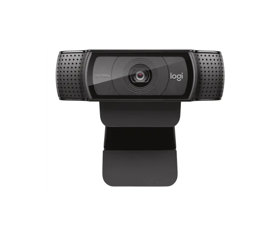 Camara Web Logitech Webcam HD Pro C920 con Micrófono, Full HD, 1920 x 1080 Pixeles, USB 2.0, Negro SKU: 960-000764