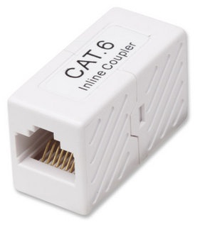 [504751] Cople Intellinet Acoplador Modular Categoría 6, RJ-45, RJ45, Blanco SKU: 504751