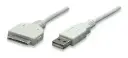 Manhattan Cable iLynk USB A Macho - 30-pin Macho, 1.2 Metros, Blanco, para iPod/iPhone SKU: 391856