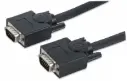 Manhattan Cable para Monitor SVGA 8mm, VGA (D-Sub) Macho - VGA (D-Sub) Macho, 9 Metros, Negro SKU: 312776
