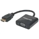 Manhattan Convertidor HDMI Macho - VGA Hembra, Negro AC-4245 SKU: 151467