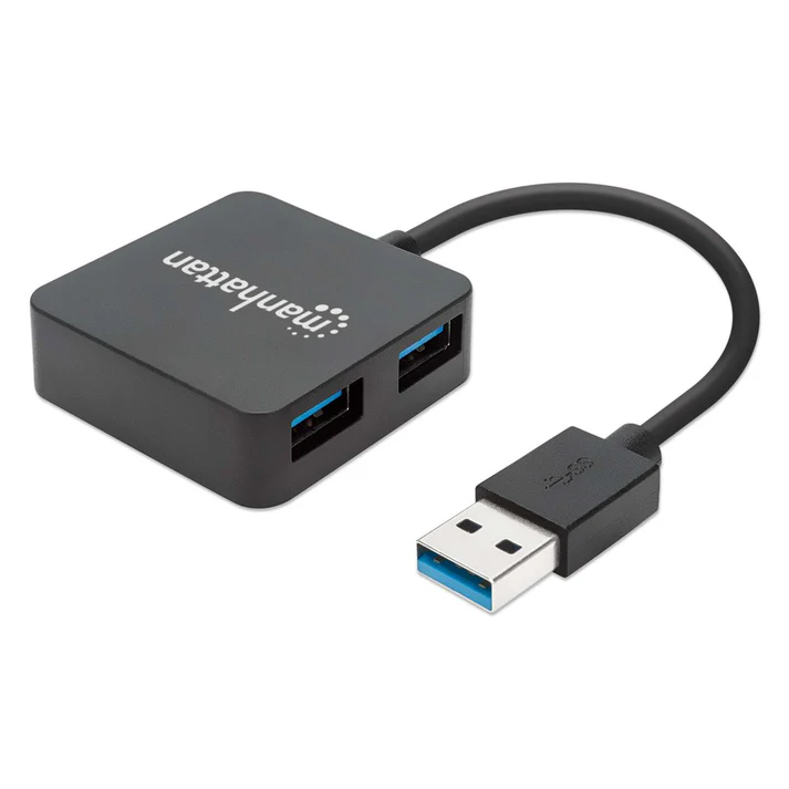 Manhattan Hub USB 3.0 de Supervelocidad, 4x USB A, 5000 Mbit/s - sin Fuente AC-4577 SKU: 162296