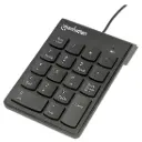 Manhattan Teclado Numérico 176354, Alámbrico, USB, Negro SKU: 176354