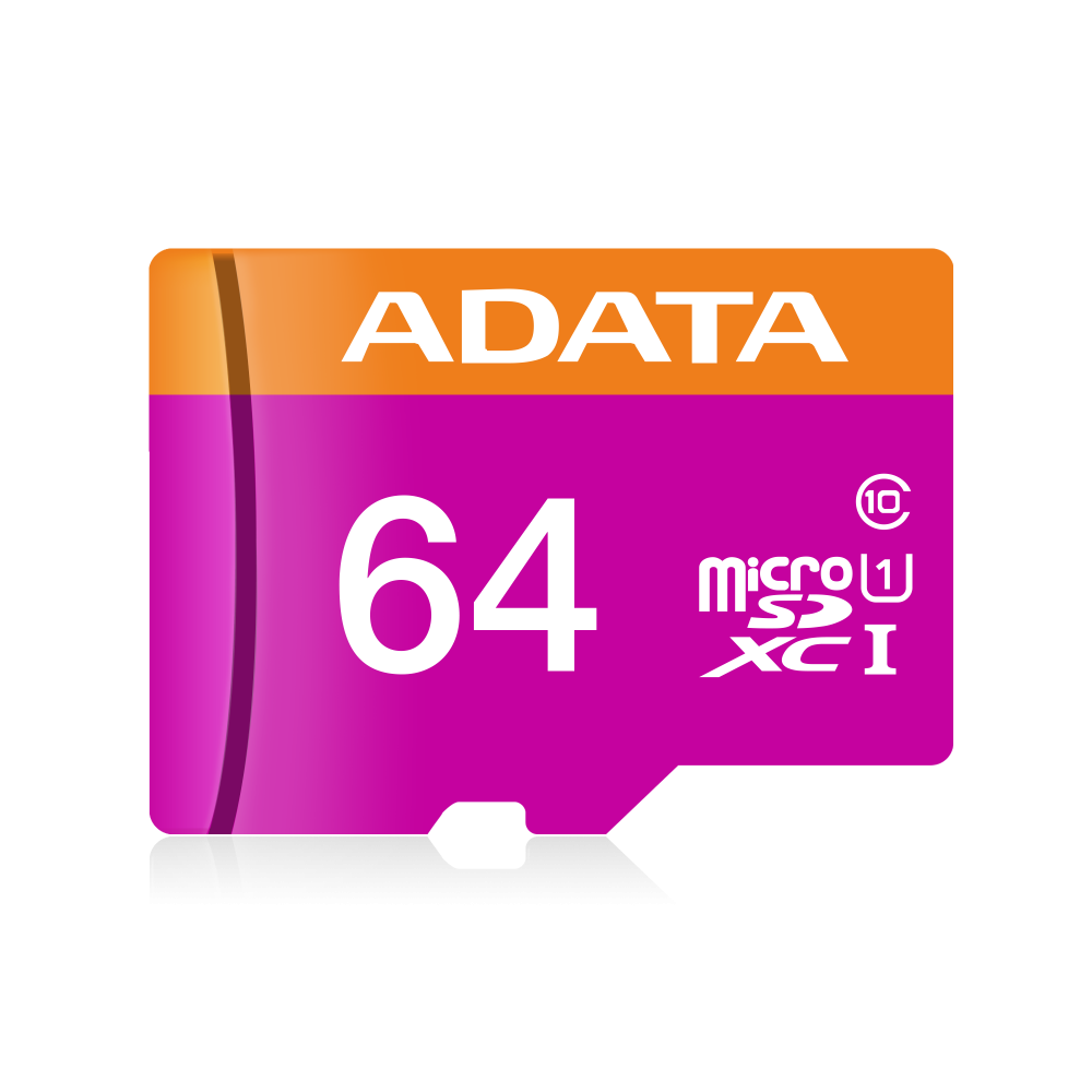 Memoria Flash Adata Premier, 64GB microSDXC UHS-I Clase 10, con Adaptador, RAM-2183 SKU: AUSDX64GUICL10-RA1