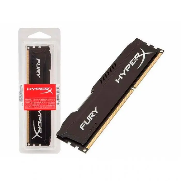 Memoria RAM Kingston HyperX FURY Black DDR3, 1600MHz, 4GB, Non-ECC, CL10 SKU: HX316C10FB/4