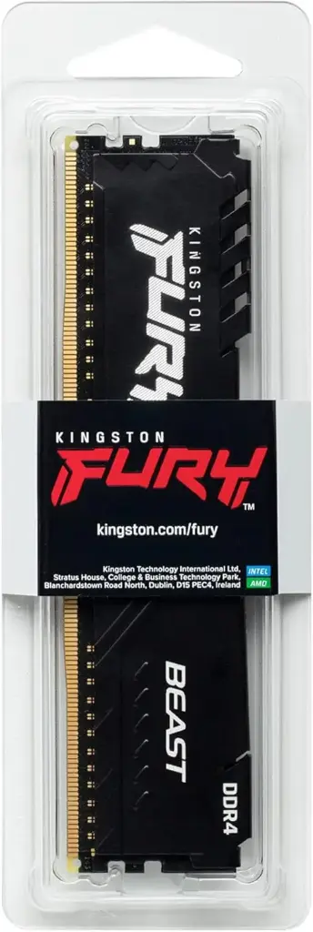 Memoria RAM Kingston HyperX FURY Black DDR4, 2666MHz, 16GB, Non-ECC, CL16, XMP SKU: HX426C16FB3/16