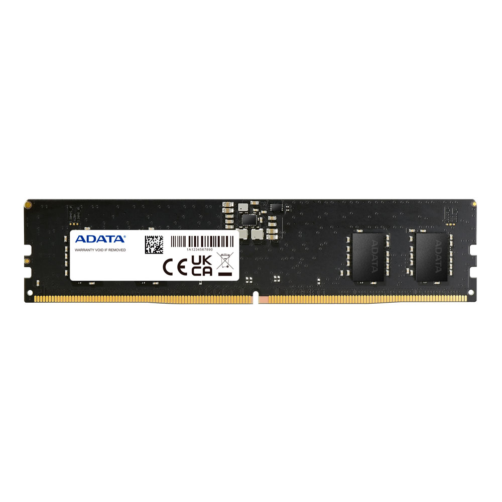 Memoria RAM UDIMM Adata AD5U480016G-S DDR5, 4800MHz, 1.1V, 16GB, ECC, CL40 SKU: AD5U480016G-S