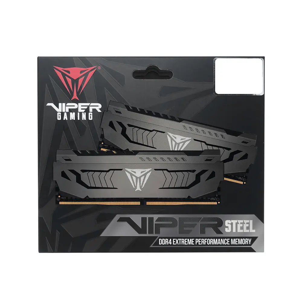 Memoria RAM UDIMM Patriot Viper Steel DDR4, 3000MHz, 8GB, Non-ECC, CL16 SKU: PVS48G300C6