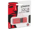 Memoria USB Kingston DataTraveler 100 G3, 32GB, USB 3.1, Lectura 100MB/s, Rojo SKU: KC-U7132-6UR