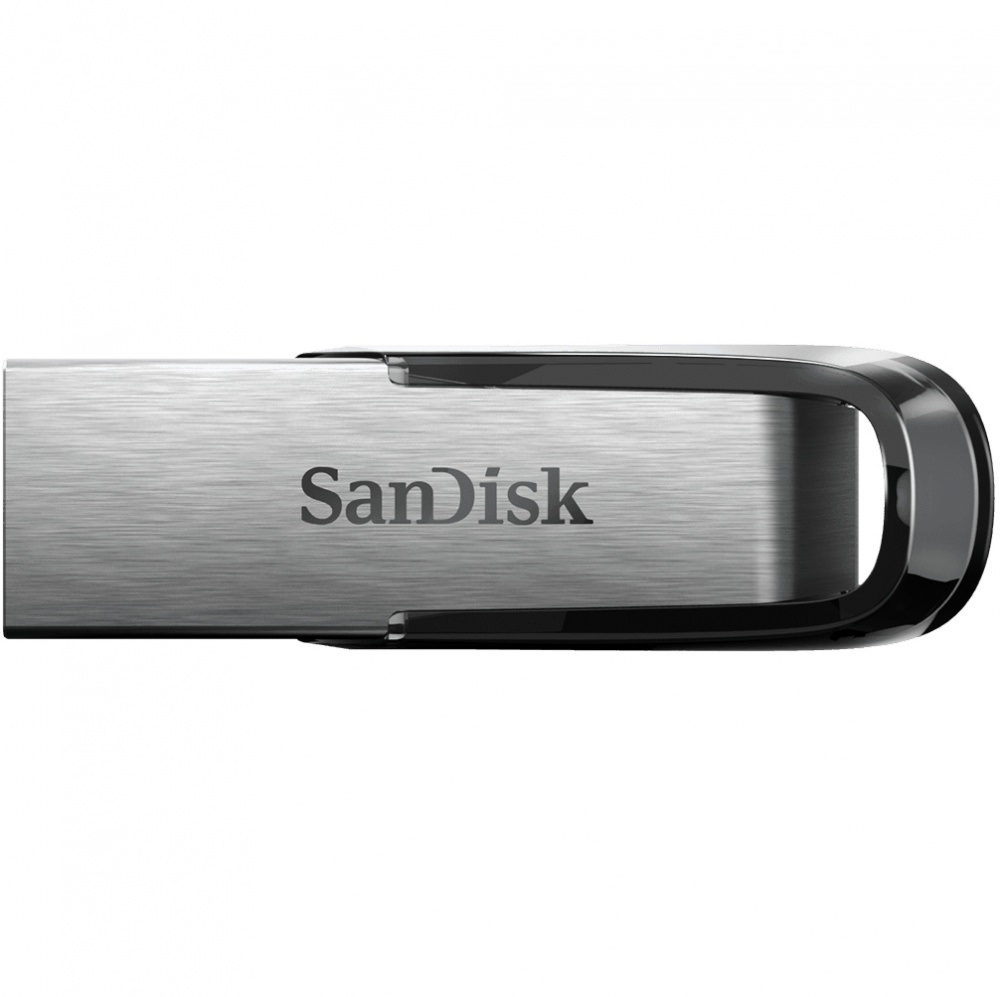 Memoria USB SanDisk Ultra Flair, 128GB, USB 3.0, Lectura 150MB/s, Plata/Negro, RAM-2965 SKU: SDCZ73-128G-G46