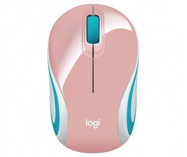 [910-005364] Mini Mouse Logitech Óptico M187, Inalámbrico, USB, 1000DPI Rosa SKU: 910-005364