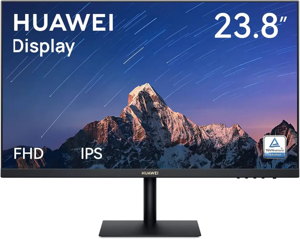 Monitor Huawei AD80HW 23.8", 1920 x 1080, Full HD, Widescreen, 60Hz, HDMI/VGA, Negro, HDMI SKU: 53060068