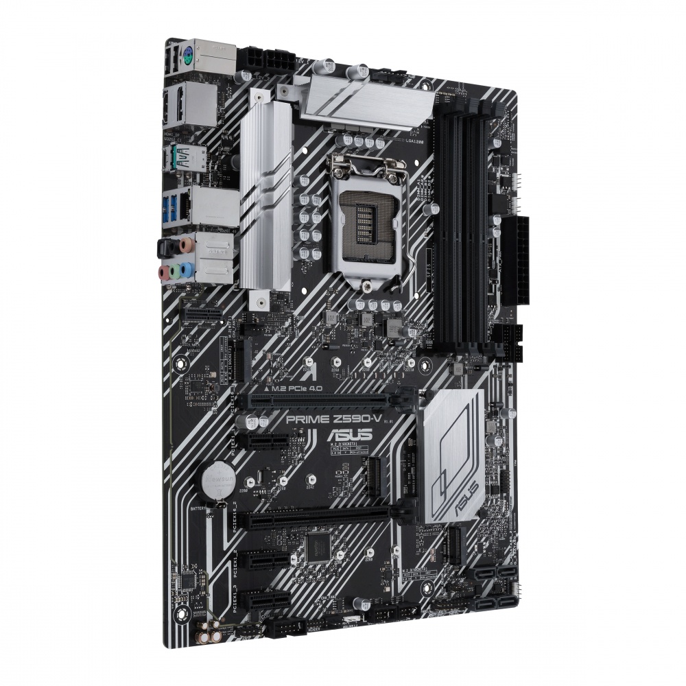 Motherboard ASUS Prime Z590-V, 10ma, 11va Generación S-1200, Intel Z590 HDMI, 128GB, DDR4 para Intel  SKU: 90MB17I0-M0ECY0  Tarjeta Madre