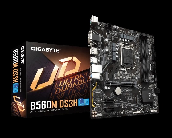 Motherboard Gigabyte micro ATX B560M DS3H, 10ma, 11va Generación, S-1200, Intel B560 Express, HDMI, 128GB DDR4 para Intel SKU: B560M DS3H  Tarjeta Madre