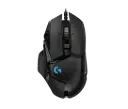 Mouse Gamer Ergonómico Logitech Óptico G502 Hero RGB, Alámbrico, USB, 16.000DPI, Negro SKU: 910-005550