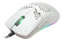 Mouse Gamer Game Factor Óptico MOG601, Alámbrico, USB A, 32.000DPI, Blanco SKU: MOG601-WH