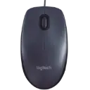 Mouse Logitech M90, Alámbrico, USB, 1000DPI, Negro - para Mac/PC SKU: 910-004053