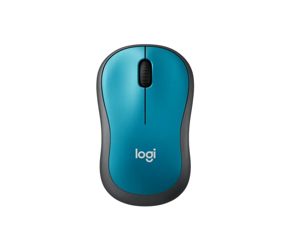 Mouse Logitech Óptico M185, Inalámbrico, USB, Azul SKU: 910-003636