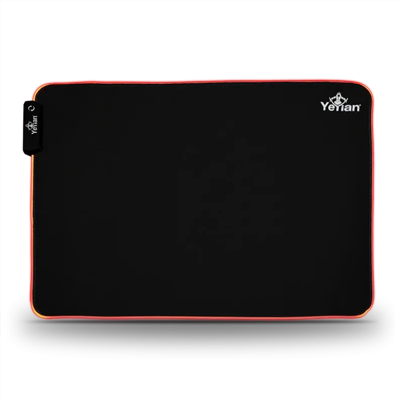 [MP2035] Mousepad Gamer Yeyian Krieg 2035 RGB, 44.4x35.5cm, Grosor 3mm, Negro SKU: MP2035