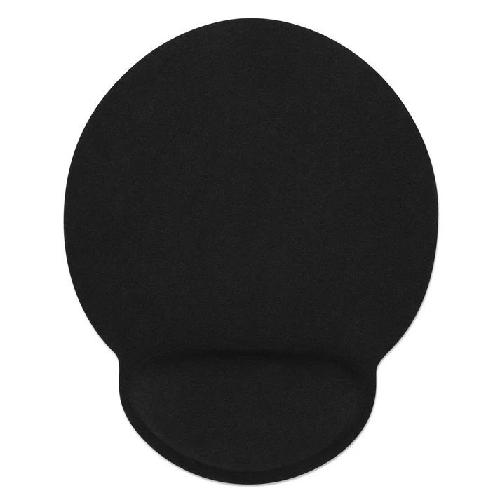 [434362] Mousepad Manhattan con Descansa Muñecas de Gel, 20x24cm, Grosor 4mm, Negro AC-1569 SKU: 434362