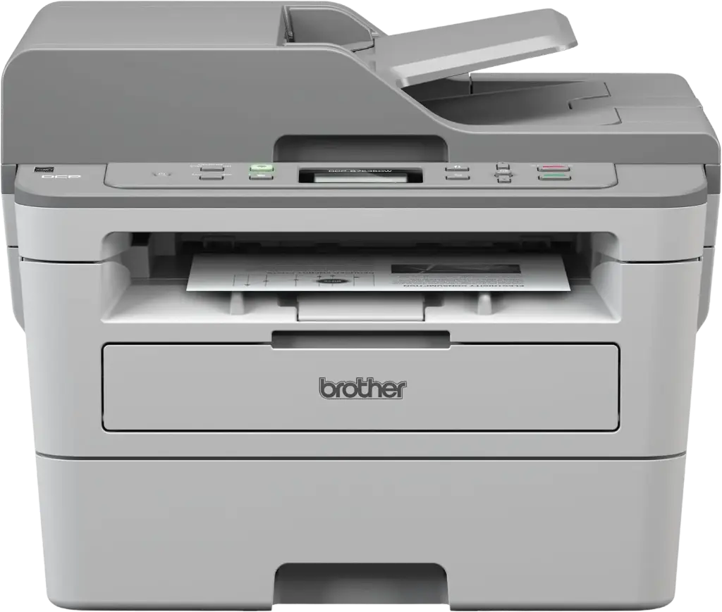 Multifuncional Brother DCP-B7535DW, Blanco y Negro, Láser Inalámbrico Impresora Copiadora Escáner Sistema de Tóner Continuo Función Dúplex Wifi SKU: DCP-B7535DW