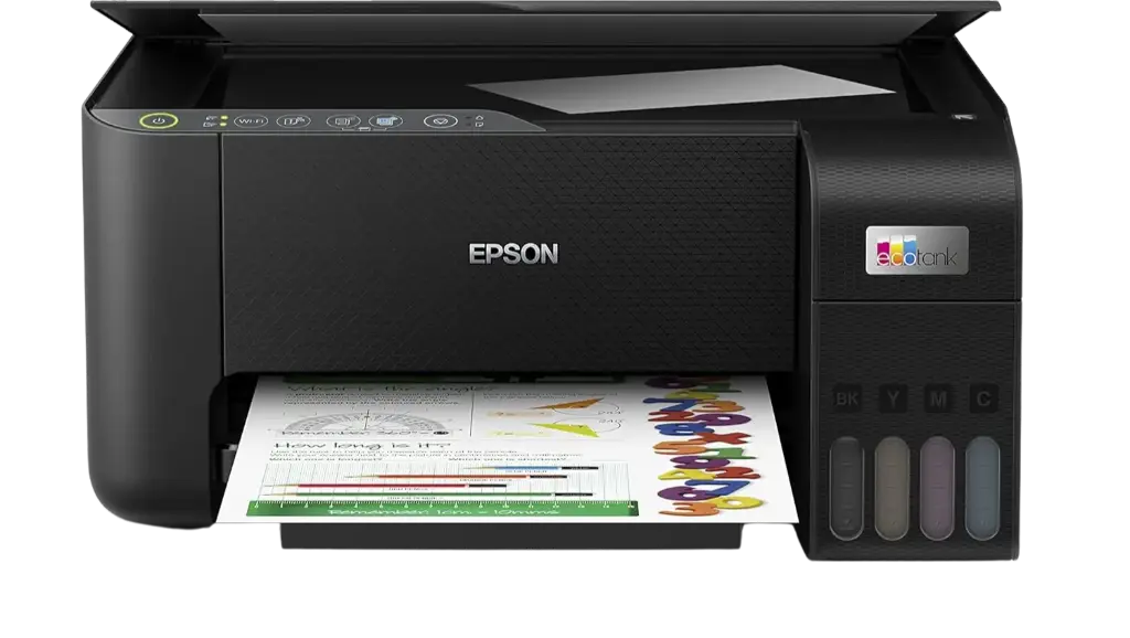Multifuncional Epson EcoTank L3250 Color, Tinta Continua Inalámbrico, Impresora, Copiadora, Escaner 33ppm Negro, 15ppm Color Wifi Direct SKU: C11CJ67301