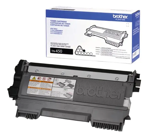 TN410 Negro Original Cartucho de Toner Brother TN-410 HL-2130/ 2135W/ DCP-7055W 1,000 Pag. SKU: TN410